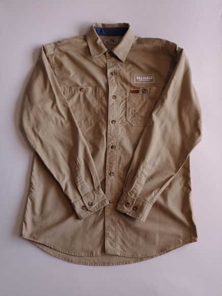 Carhartt Other - Carhartt | Men's Beige Tan Long Sleeve Work Shirt Workwear Regular Fit | M